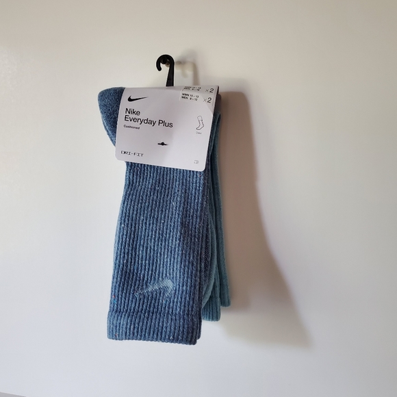 Nike Athletic Socks Unisex Everyday Plus Cushioned Socks Dri Fit - Picture 2 of 7